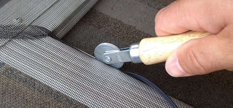 metal screen door repair in Fortuna