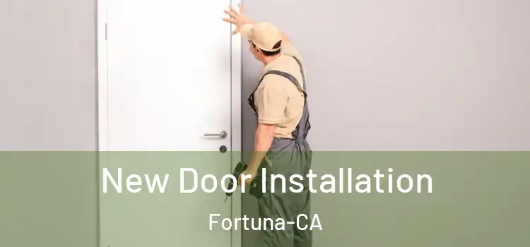  New Door Installation Fortuna-CA